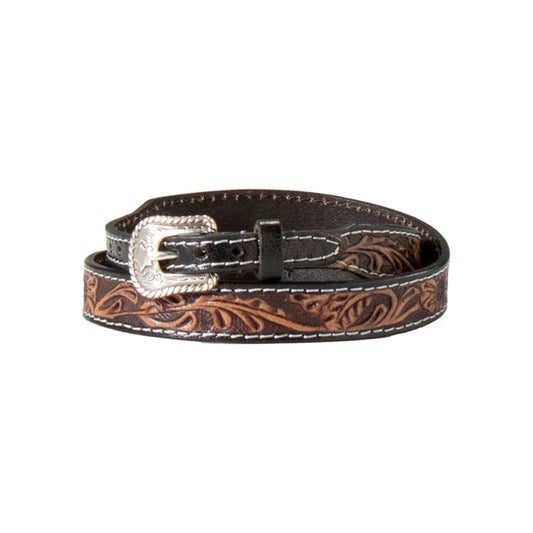 Twister Hat Band - Tooled Floral Design 0281401