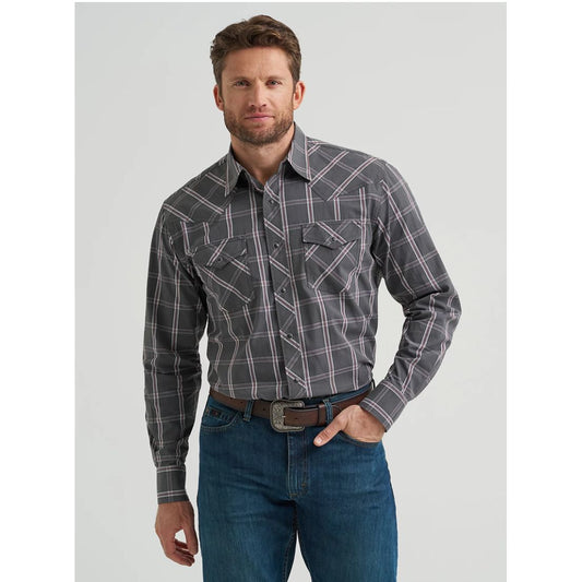 Wrangler Men’s 20X Western Shirt, Snaps 112369493
