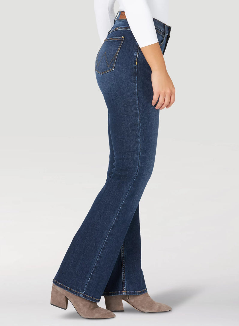 Wrangler Ladies Jean, High Rise, True Straight, Stockton 10MT1STST