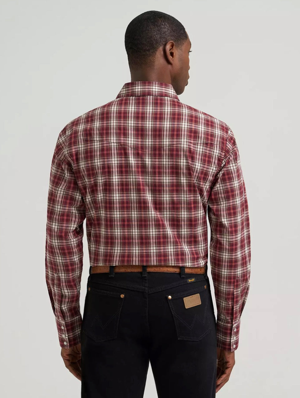 Wrangler Men's Western, Classic Fit, Snap Shirt 112385342