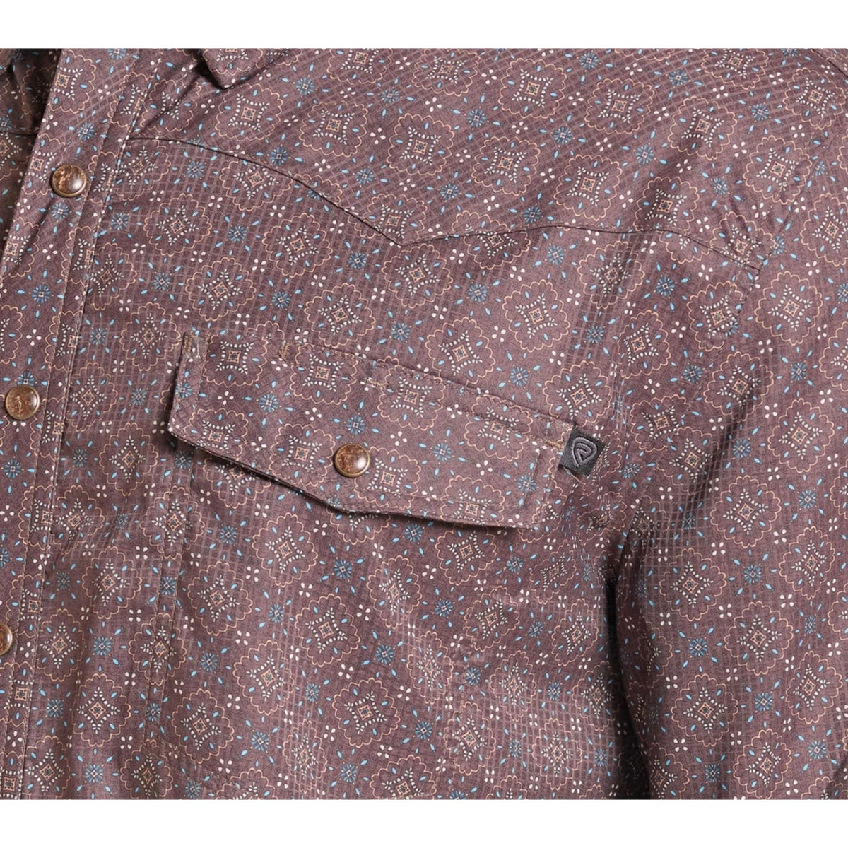 Rock & Roll Men’s, Snap, Long Sleve Shirt, Modern Fit, BMN2S09458