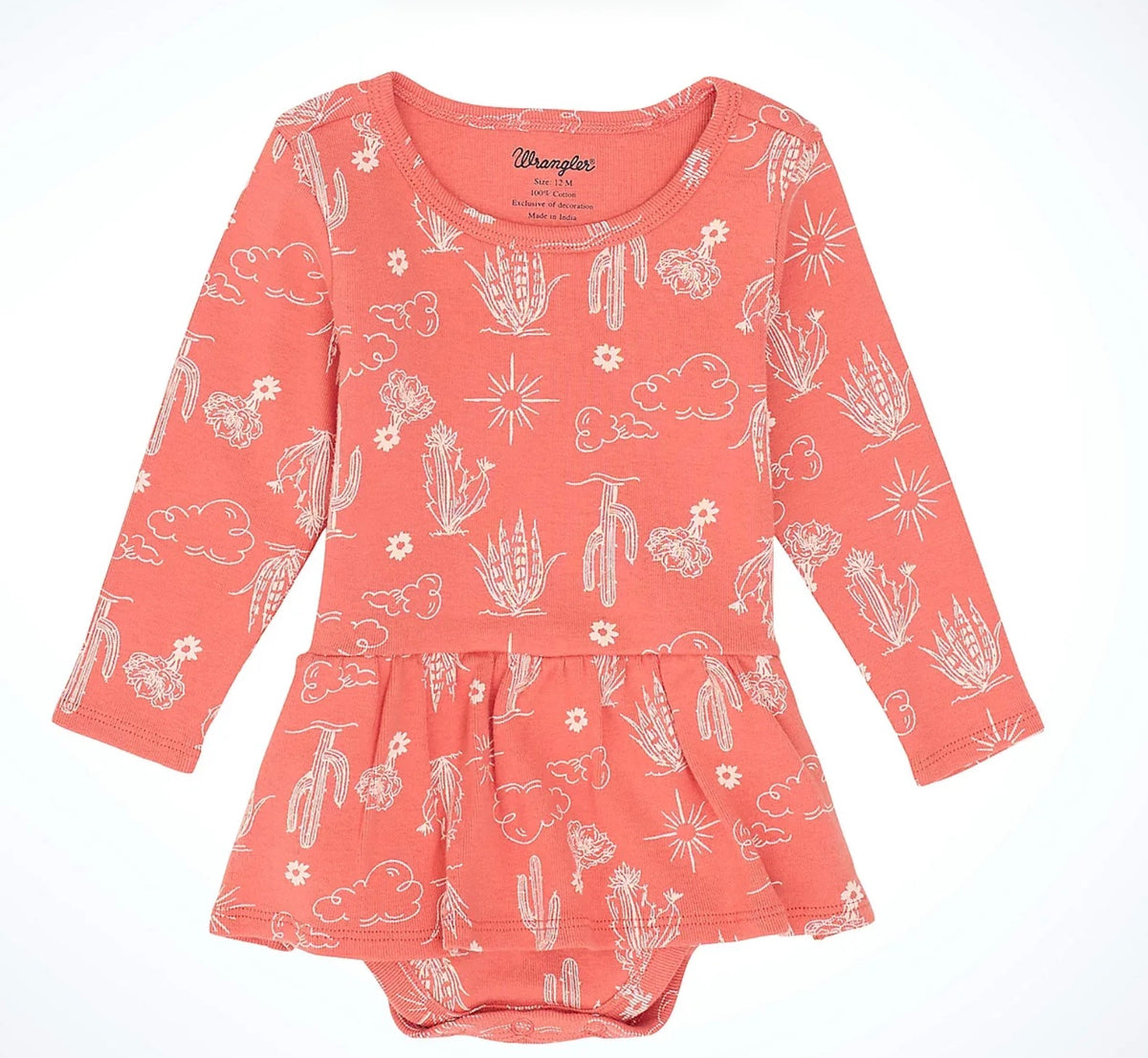 Wrangler Infant Girl's Skirted Bodysuit 112367540