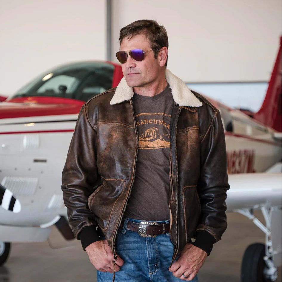 STS MEN'S The Vintage Bomber STS6535