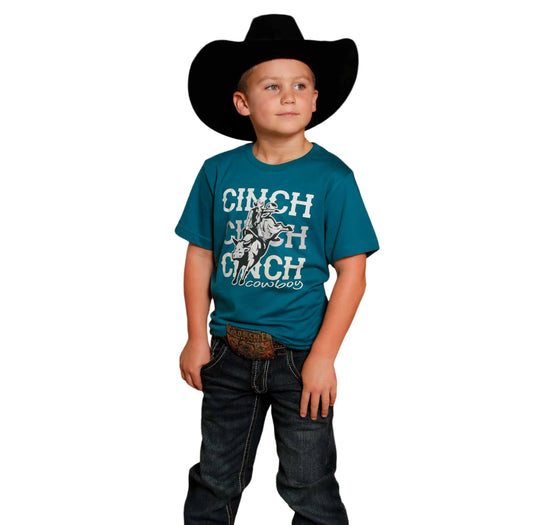 Cinch Boy's T-Shirt, Bull Riding MTT7670166