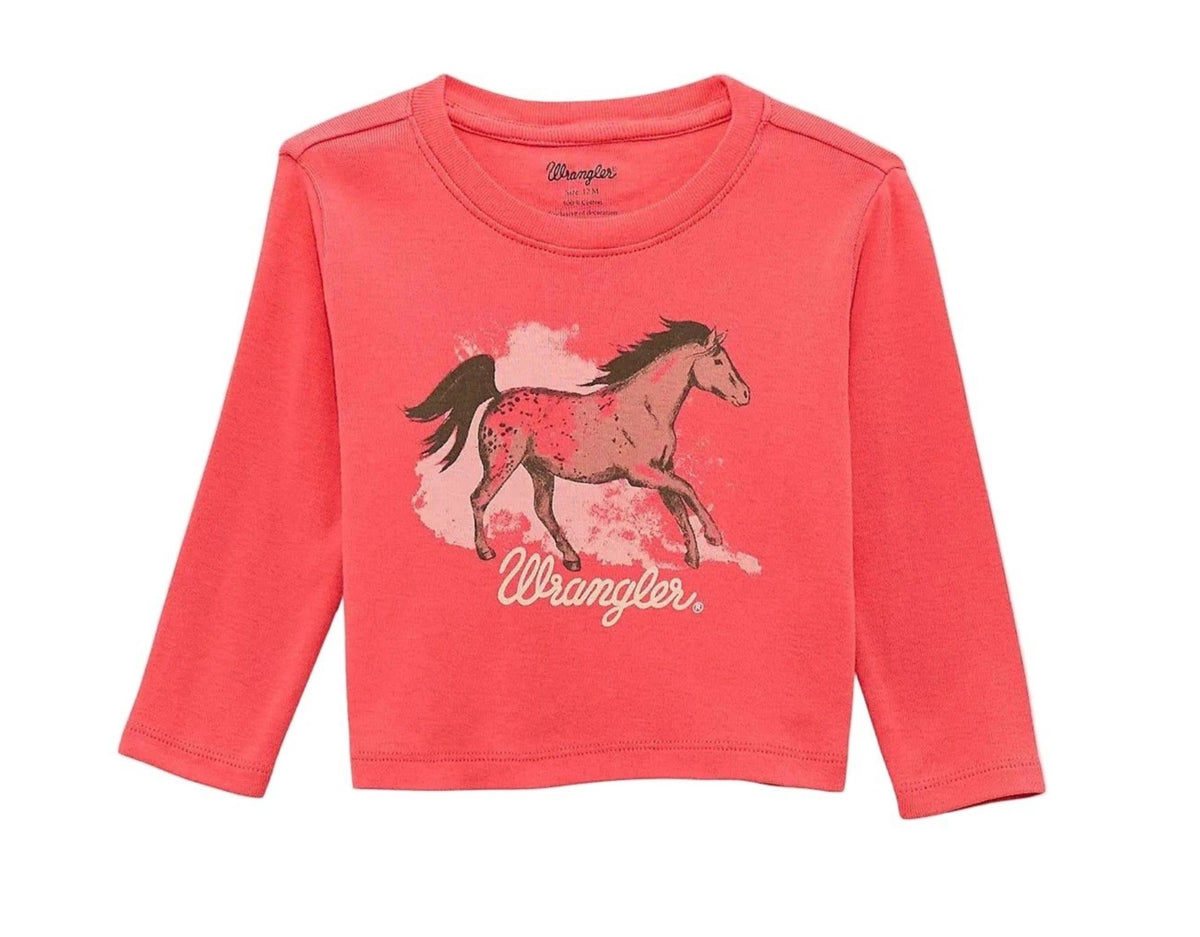 Wrangler Baby Girls' Crewneck Sweatshirt 112371937