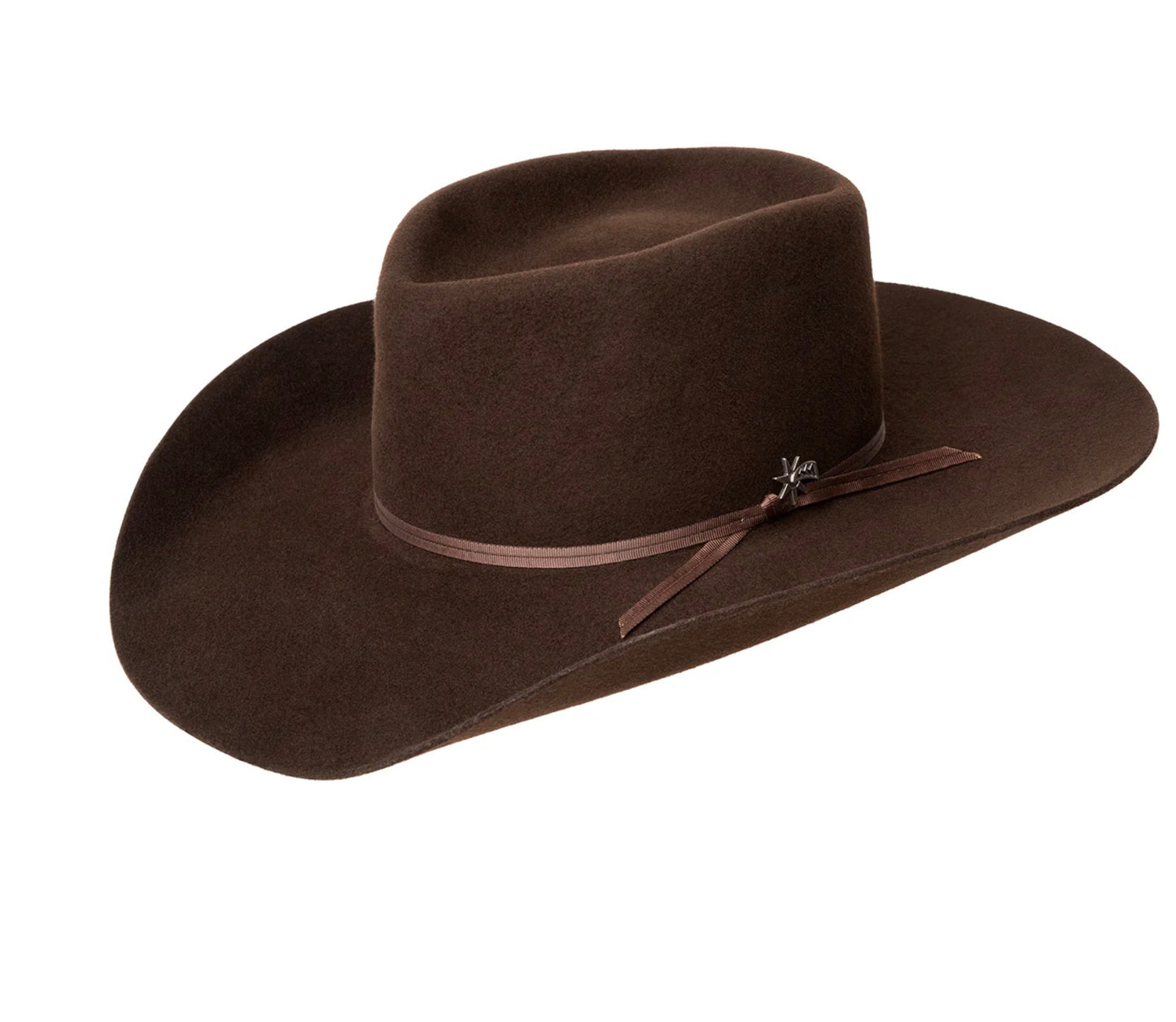 Bailey Brown Felt Cowboy Hat, Five Point 3X W2503