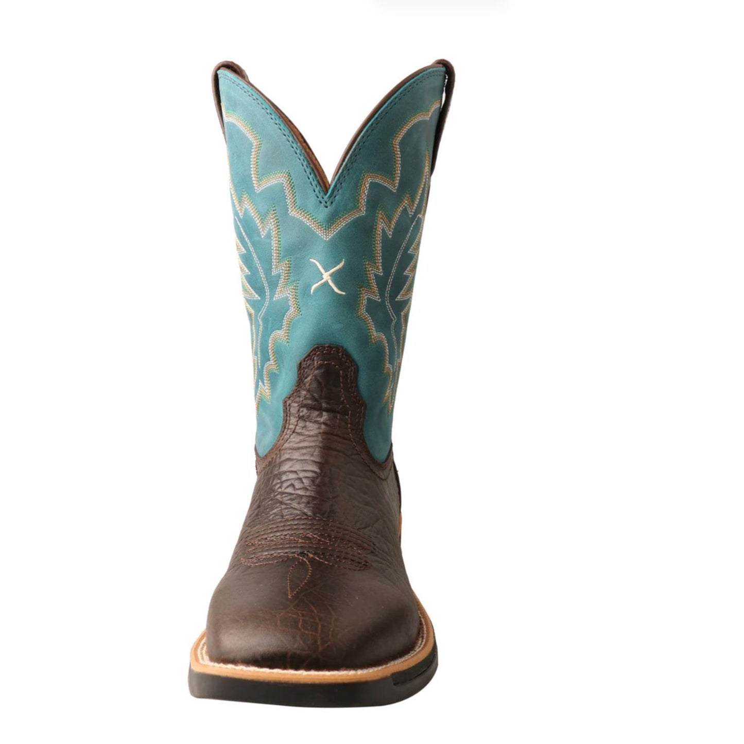 Twisted X Men’s, Western Ruff Stock Boot, Square Toe, MXW0002