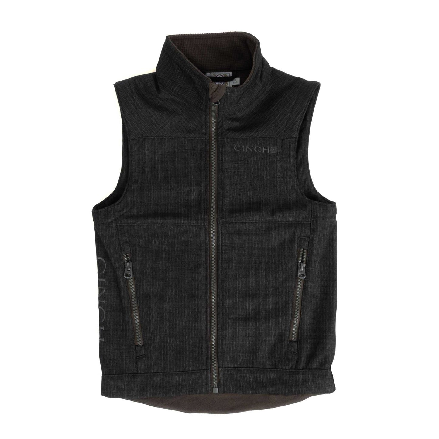 Cinch Boy’s Vest- BROWN MWV5160003