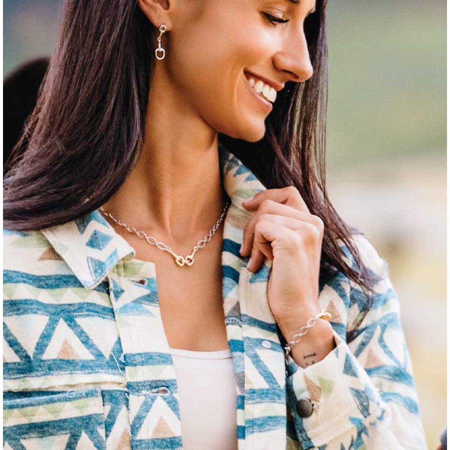 Montana Silversmiths Necklace AQHA Enjoy The Ride QNC6084