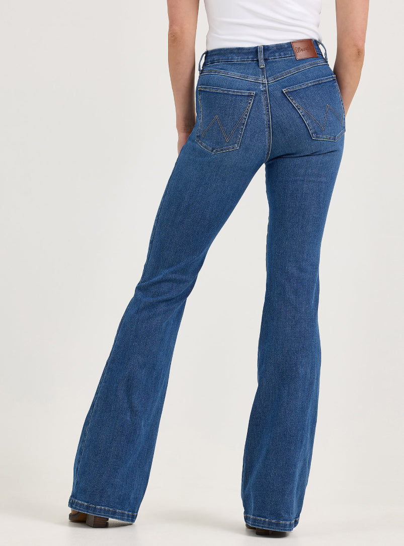 Wrangler Ladies Jean, Bespoke, Flare 112367573