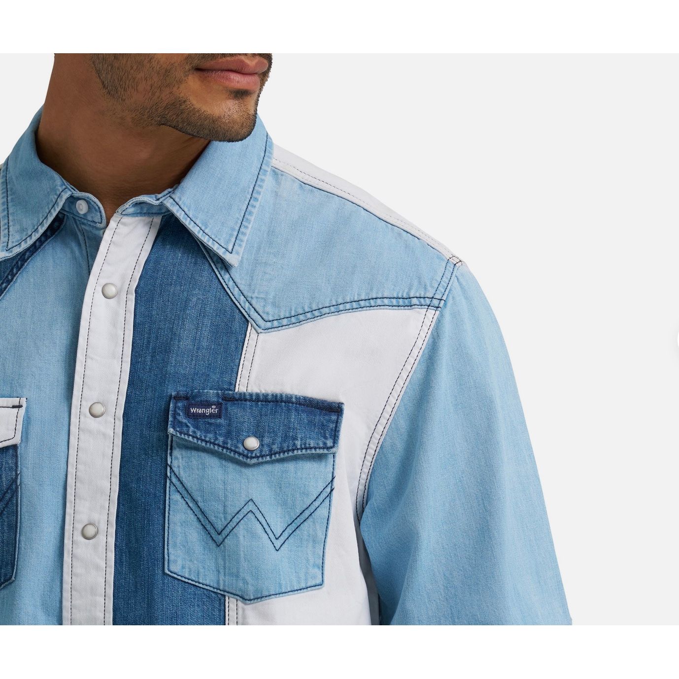 Wrangler Men's Western Snap Shirt - Classic Fit, 112374802