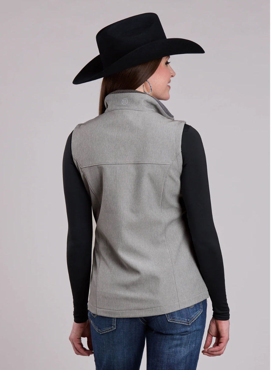 Roper Ladies Vest, Grey