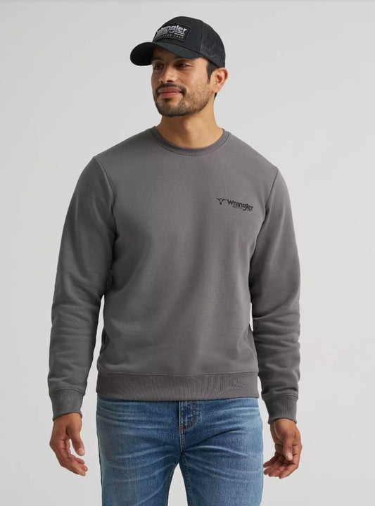 Wrangler Men’s Hoodie, Grey, 112383962