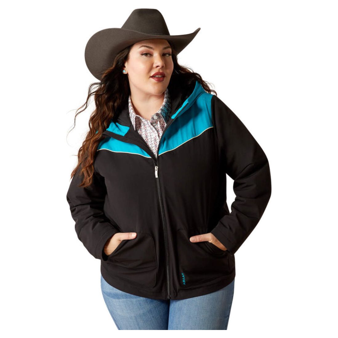 Ariat Womens Jacket, Pioneer Stretchshell 10052115