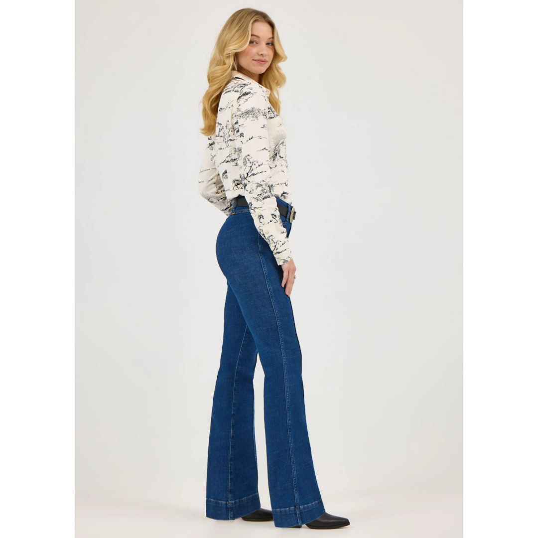 Wrangler Ladies Jean |  X LAINEY WILSON BARE BACK FLARE 112368133