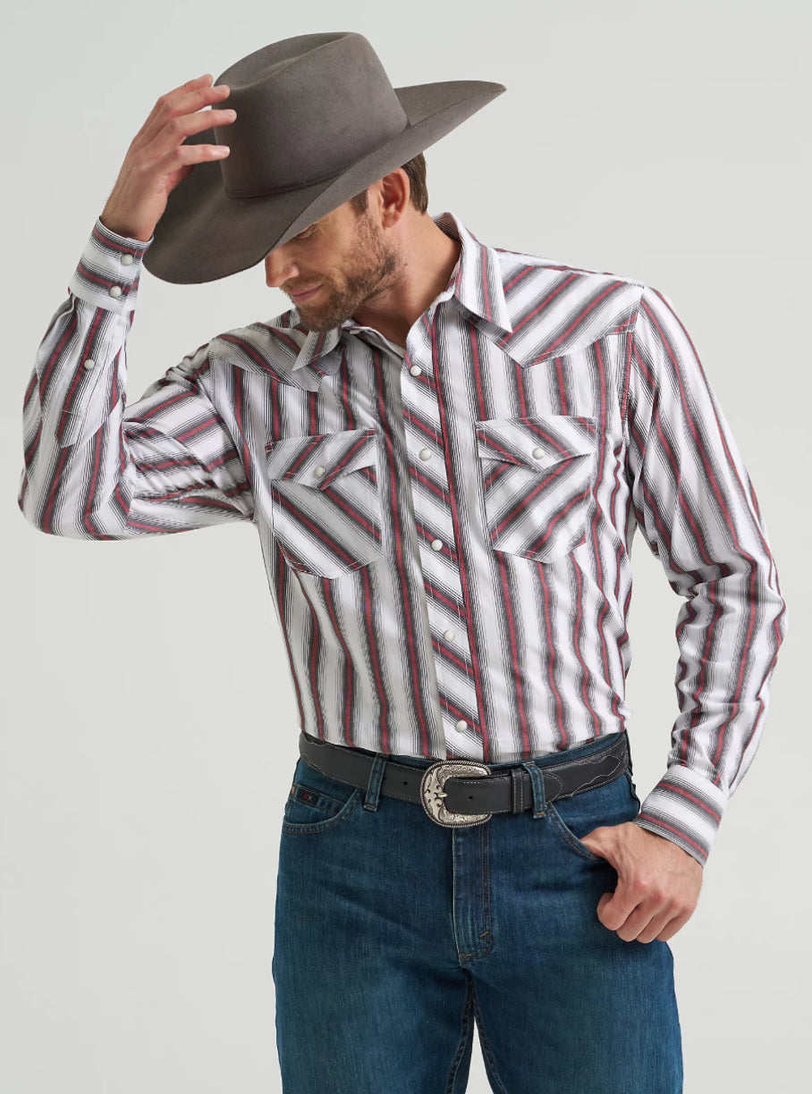 Wrangler Men’s 20X Western Shirt, Snaps 112369494