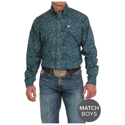 CINCH - Men LONG SLEEVE BUTTON-DOWN SHIRT, MTW1105888