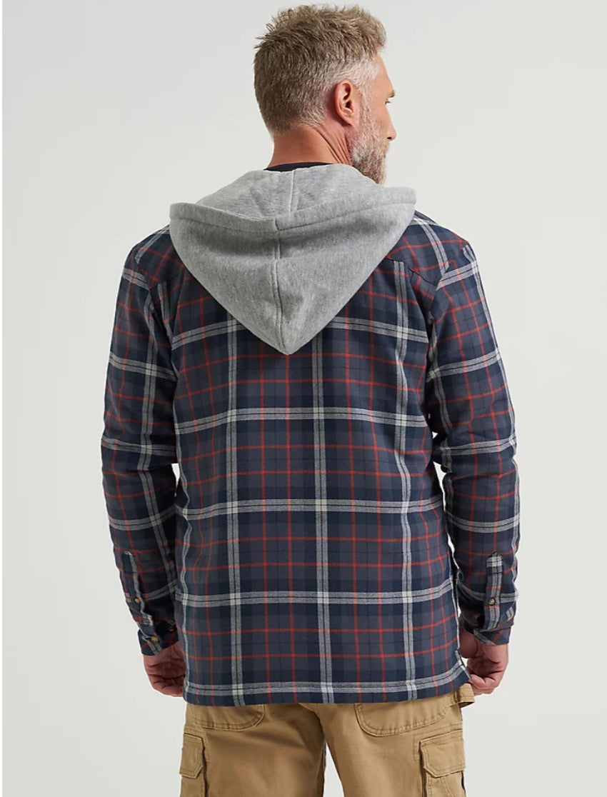 WRANGLER® Riggs Workwear, Hooded Flannel Jacket 112366591