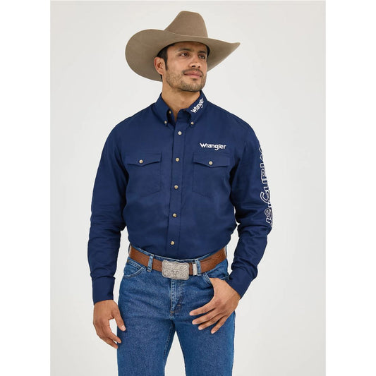 Wrangler Men’s Shirt - LONG SLEEVE,  Button, Classic Fit 10MP2327N