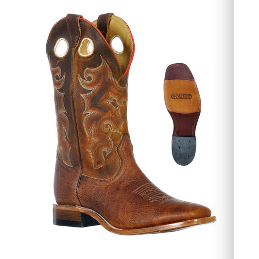 Boulet Men’s Western Boot, Square Toe, 9346