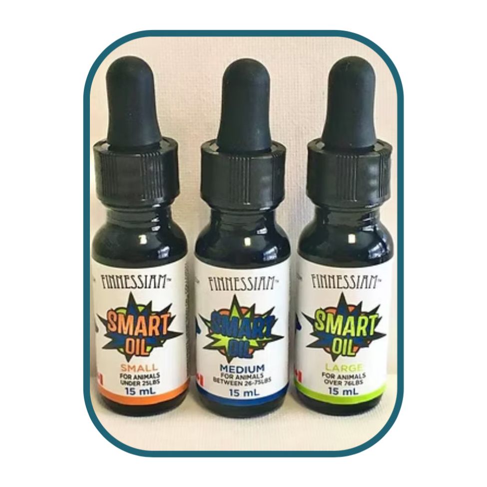 Smart Oil 15 ml, for animals over 76 lbs, by Finnessiam