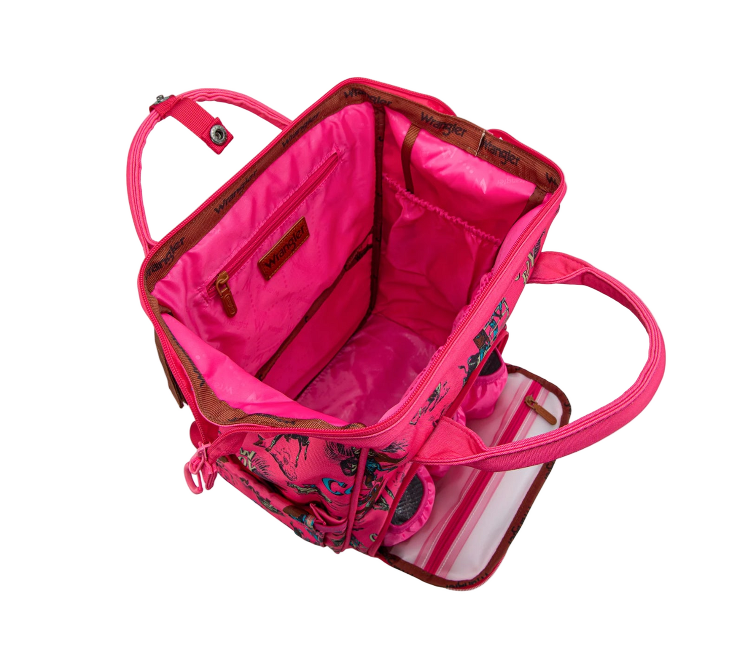 Wrangler Cowboy Printed Callie Backpack/Diaper Bag WG2204-91102