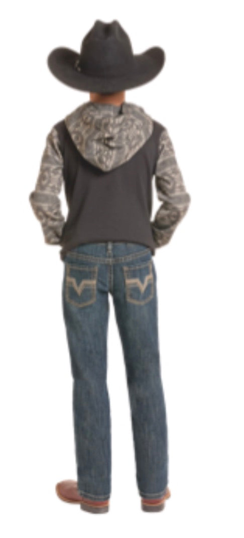 Rock & Roll Boy’s Jeans - Revolver, Slim Fit BB1RD10417
