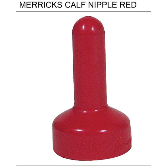 Merrick’s Super Calf Nipple (Red)