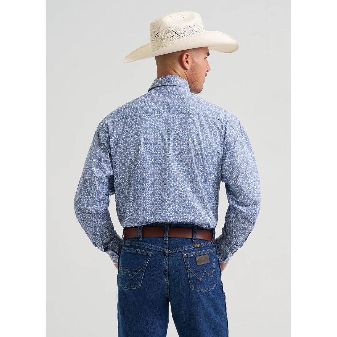 Wrangler Men’s George Straight, Snap, TROUBADOUR | 112374584