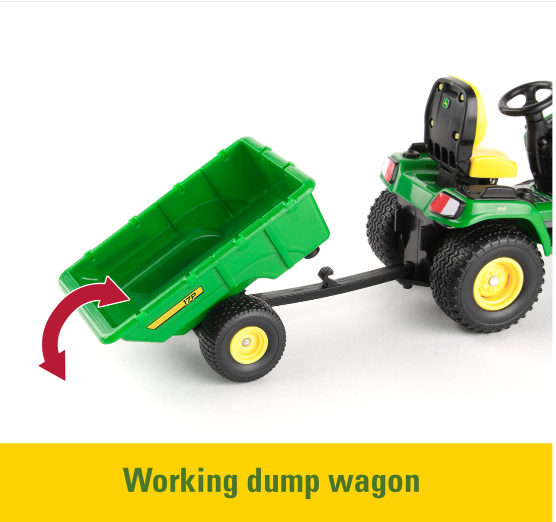 John Deere Lawn Mower Toy X758 by “Big Farm”