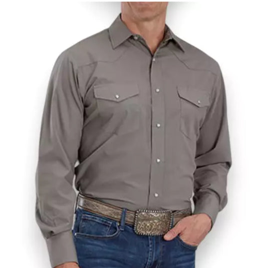 Roper Men’s Long Sleeve Western Snap Shirt 01-001-0025-0440