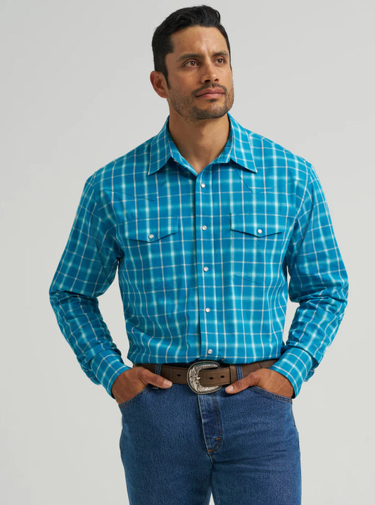 Wrangler Men's Western Snap Shirt - Classic Fit - 112367711