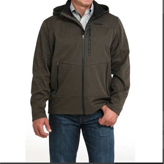 Cinch Men’s Bonded Hoodie - Olive MWJ1593006
