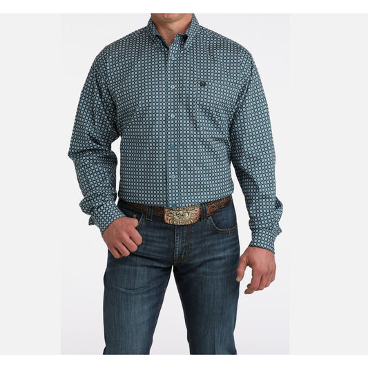 Cinch Men’s Button Down Western Shirt, MTW1106049