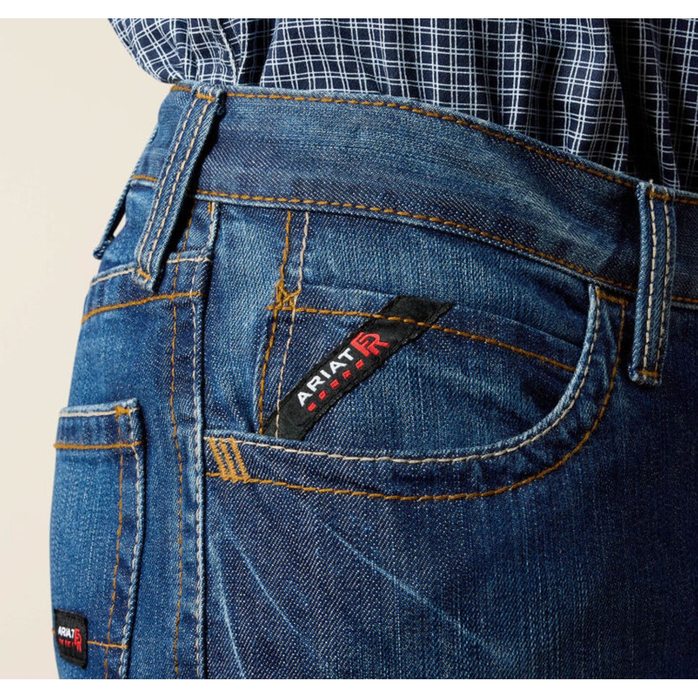 MIXED JEANS 10020812 | Mens Ariat M4 Flame Resistant Relaxed Basic Boot Cut