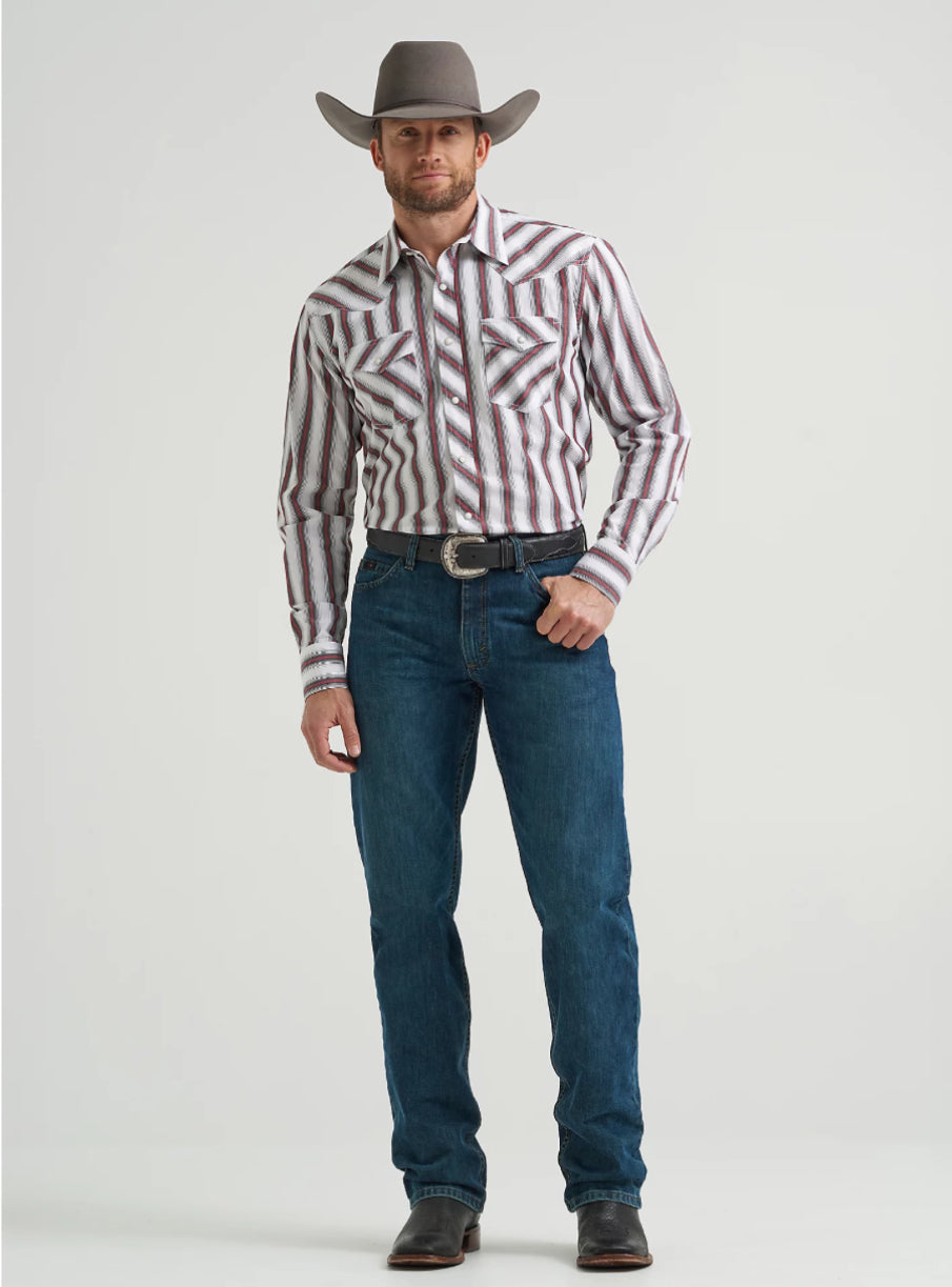 Wrangler Men’s 20X Western Shirt, Snaps 112369494