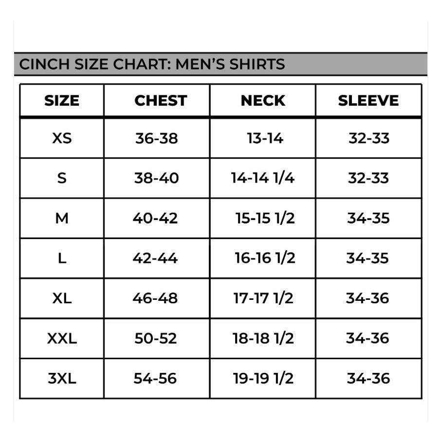 CINCH - Men LONG SLEEVE BUTTON-DOWN SHIRT, Pin Stripe MTW1105917