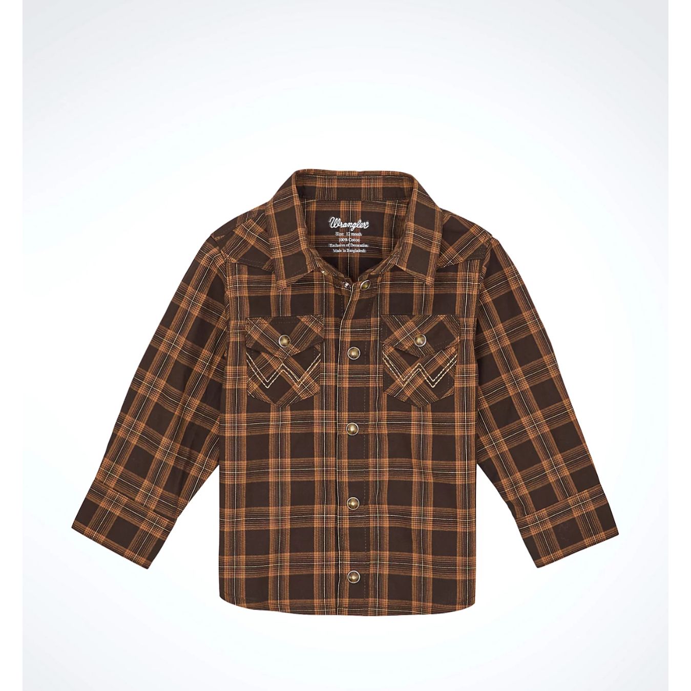 Wrangler Infant Long Sleeve Snap Shirt 112367738