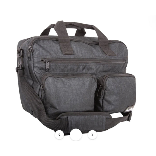 Classic Equine Laptop Bag, Black or Blue LTB19