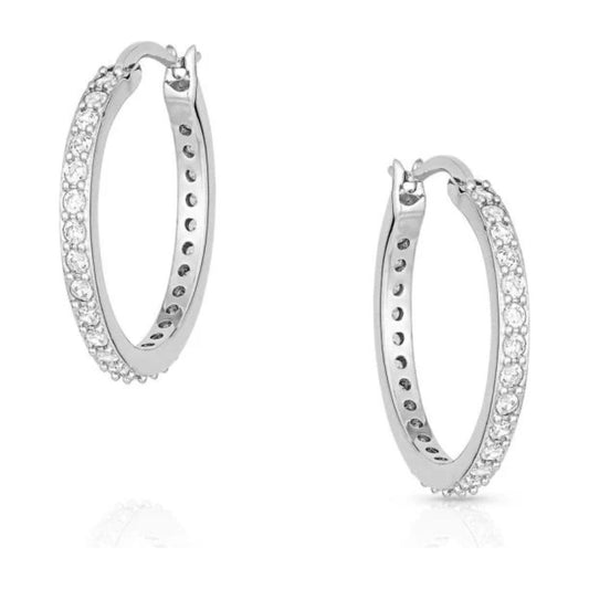 Montana Silversmith - Hoop Earrings Milky Way ER2237