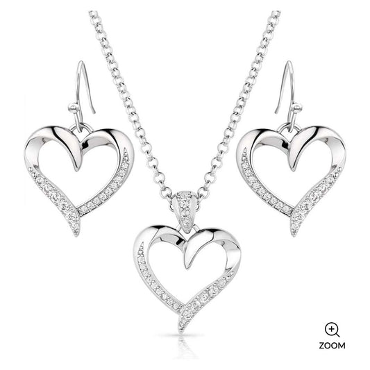 Montana Silversmiths Jewelry Set - Divine Affection JS6123