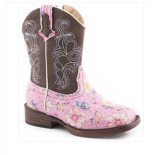 Roper Toddler Cowboy Boot, Square Toe, 09-017-1901-2987