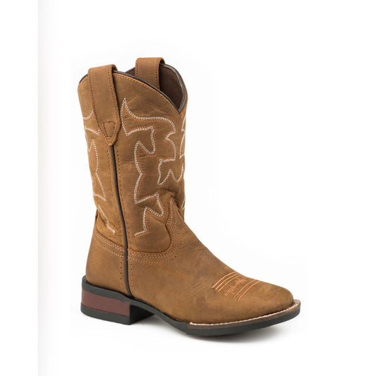 Roper Youth Cowboy Boot, Square Toe, 09-018-0911-1200