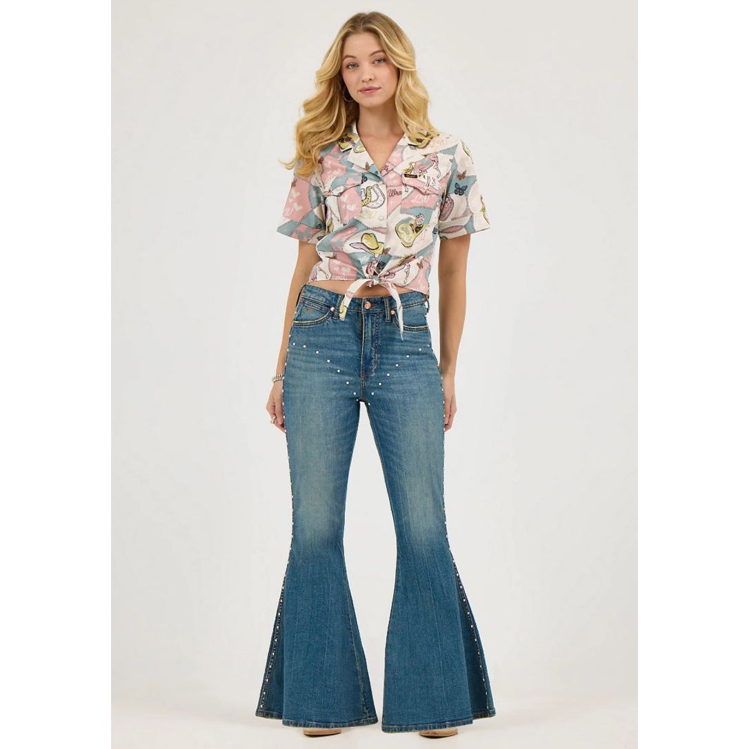 Wrangler Ladies Jeans X LAINEY WILSON, BEJEWELED, BELL BOTTOMS | 112368249