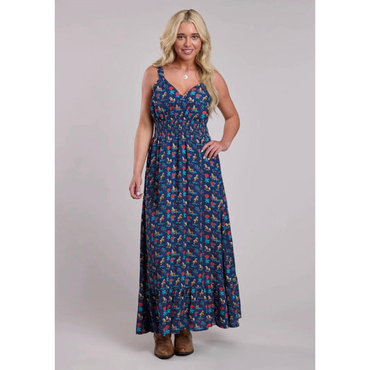 Roper Ladies Rayon, Sleaveless Dress, 03-057-0590-5051