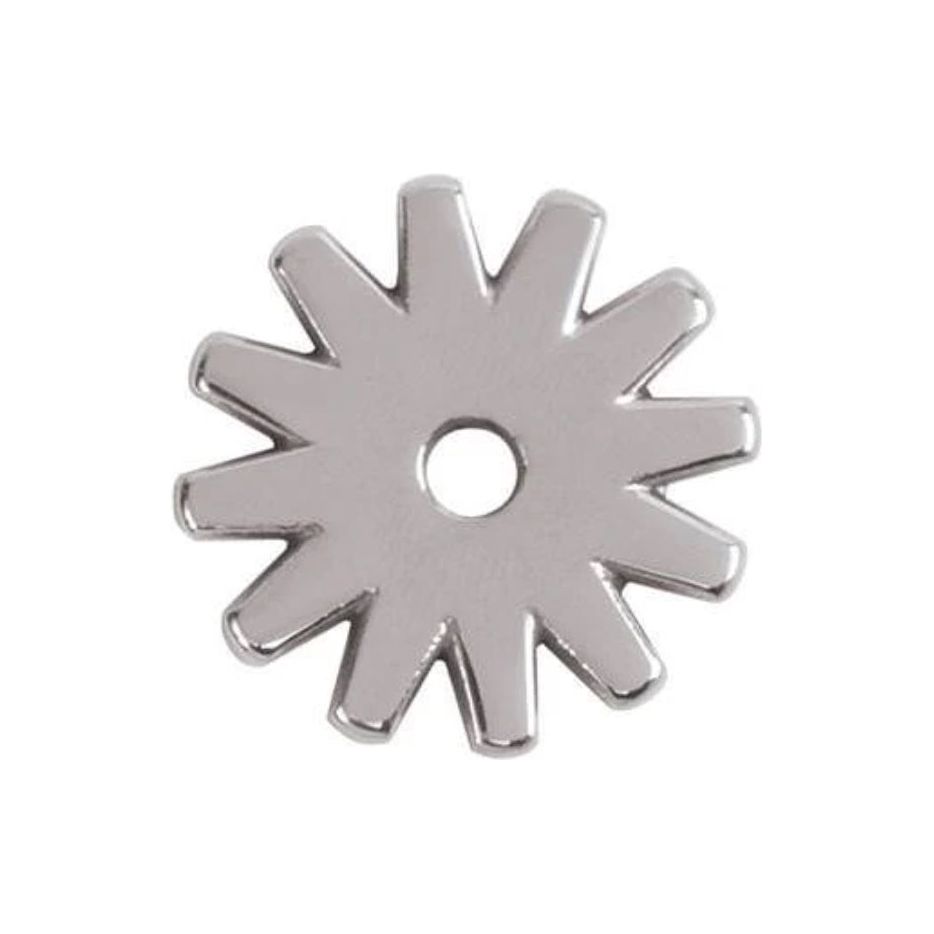 12 POINT REPLACEMENT ROWEL, STAINLESS STEEL, 1-1/4"