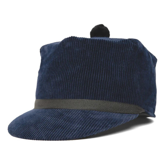 CROWNCAP  Corduroy Stockman Cap Navy 1-118