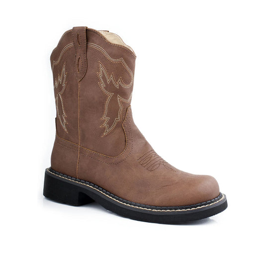 Roper Ladies Western Boot, Chunk Rider, Round Toe, 09-021-1532-0818