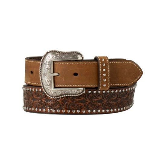 Nocona Men’s Belt Smooth Billets Nail Head - N210008402