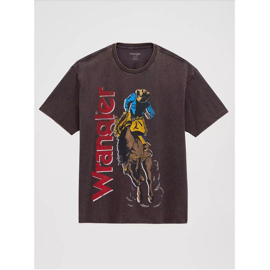 Wrangler Men's T-Shirt, Brown, 112380263